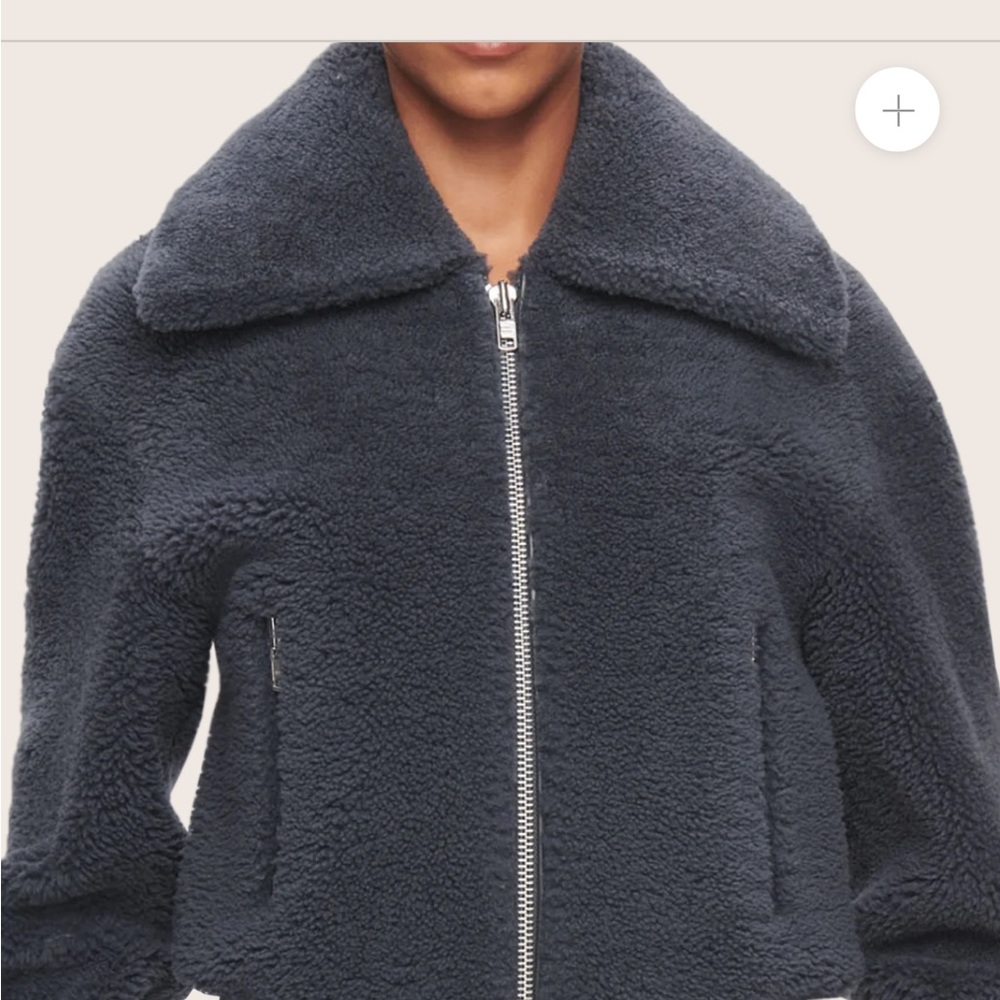 Shearling jacket by DSTLD